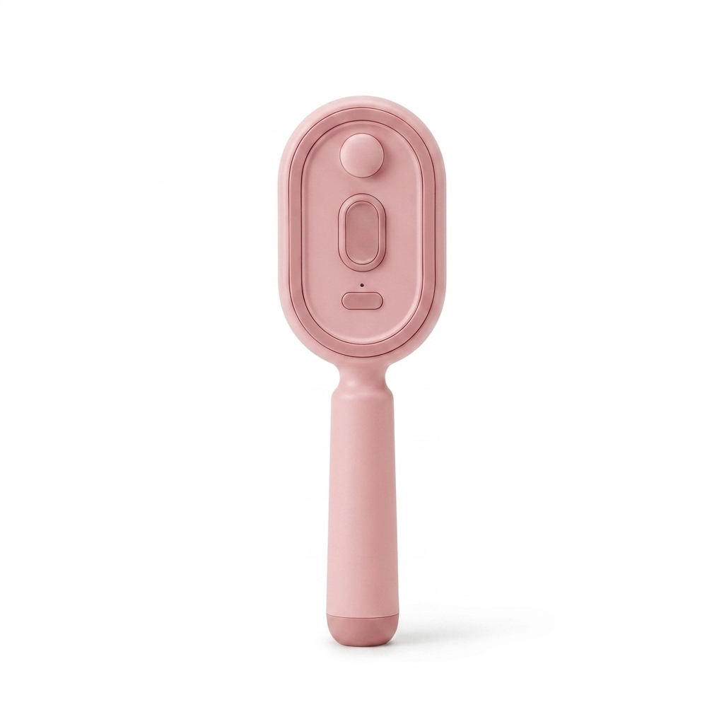 Spray Scalp Massager Comb - Pink