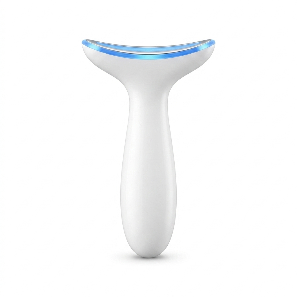 Microcurrent Neck & Face Beauty Device - white background