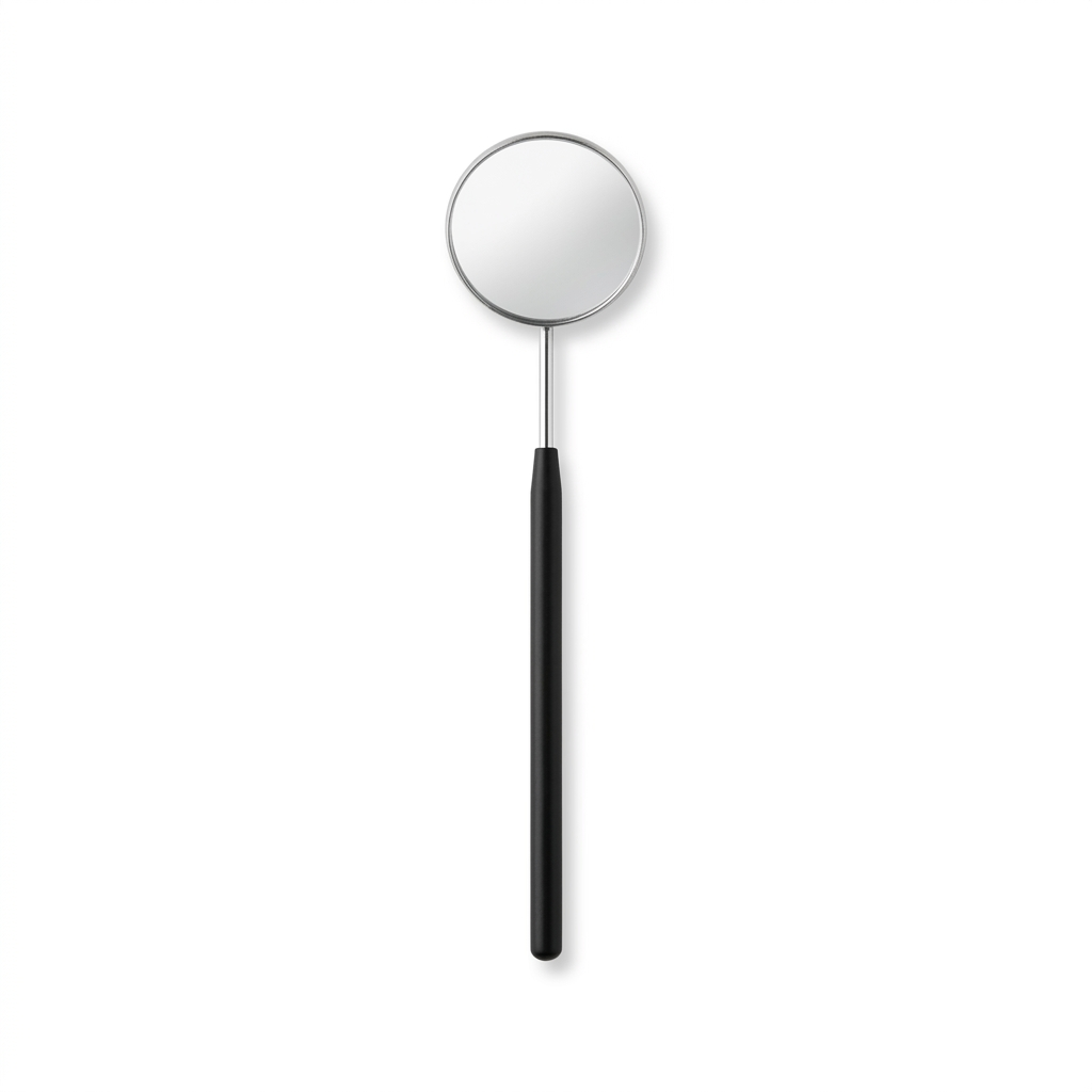 Lash Extension Mirror - white background