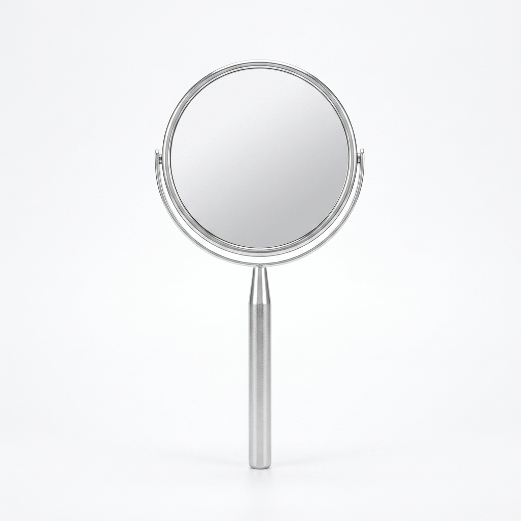 Lash Extension Mirror - Silver