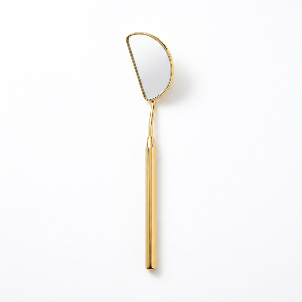 Lash Extension Mirror - Gold
