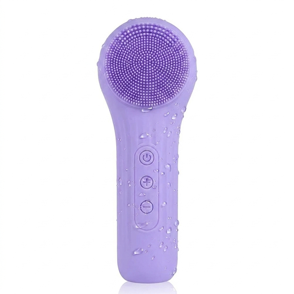 Sonic Facial Cleansing Brush - Purple