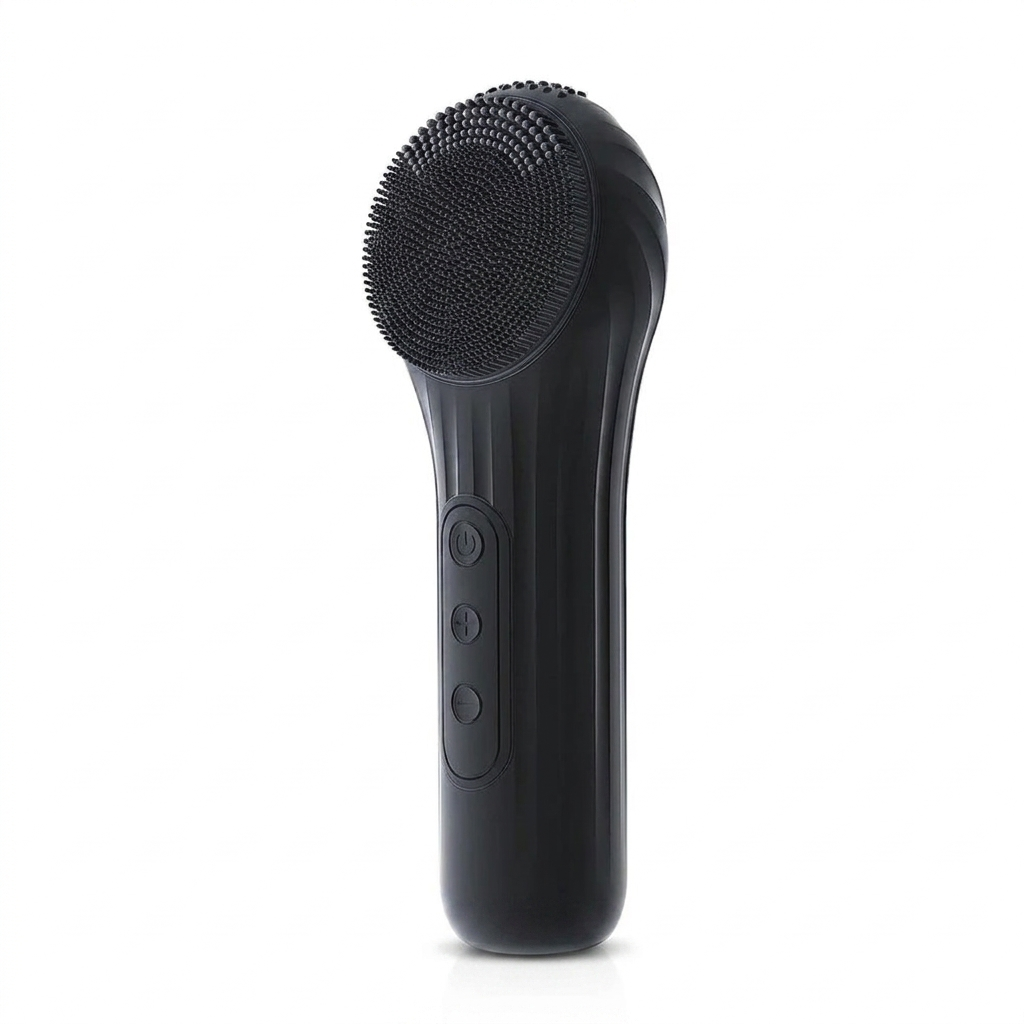 Sonic Facial Cleansing Brush - Black